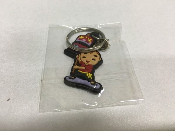 涼傘三兄弟鑰匙圈(紅)