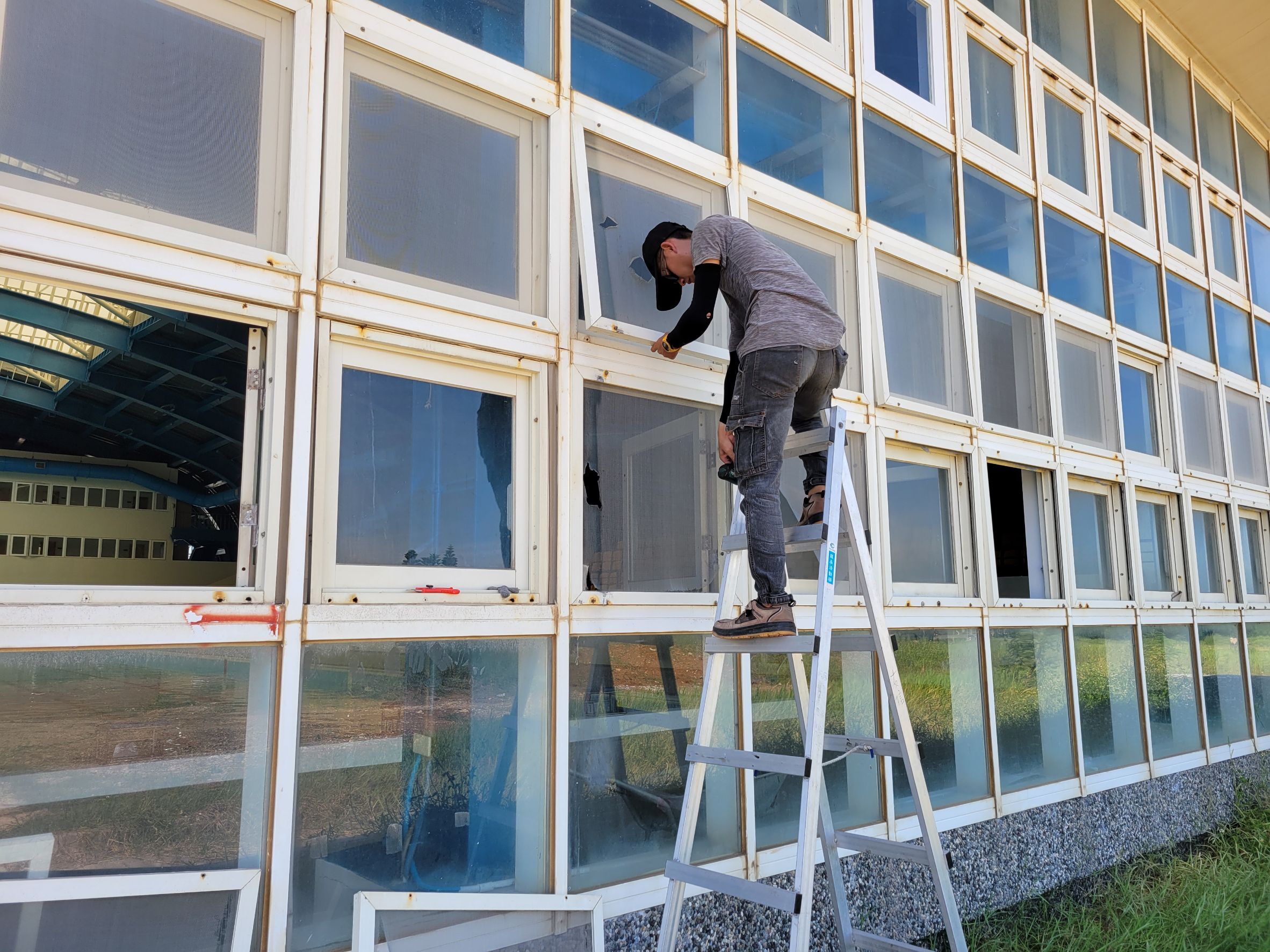 游泳館建築物修繕